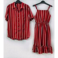 Set áo váy đôi, đồ đôi chụp hình