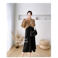 Set Áo Váy Len Bầu A2683