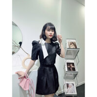 Set áo váy tacta sang chảnh tiểu thư