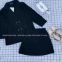 Set áo vest kèm chân váy nhiều màu, Set áo Blazer kèm chân váy - Dorita Boutique