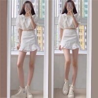 Sét áo viền bèo tay