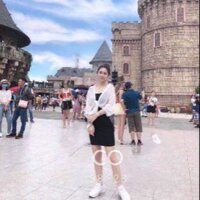 Set áo voan kèm váy body cực dễ thương