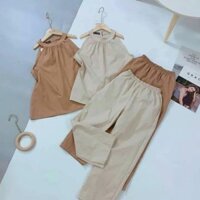 Set áo yếm + quần dài