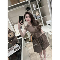 Set  B A D quần ngố chuẩn Khánh Lê