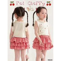Set ba lỗ chân váy tầng cherry (10-45kg)