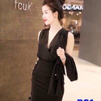 Sét ba món, áo+ váy +áo khoác đính ngọc