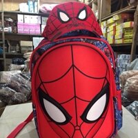 Set balo và mũ siêu nhân nhện và Hello kitty