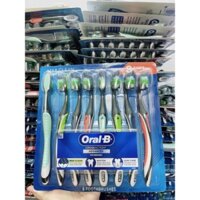 Sét bàn chải đánh rãng ORAL-B Advanced của MỸ ( 8 cây)