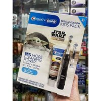 Set Bàn Chải Và Kem Đánh Răng Cho Bé ORAL-B KIDS BATTERY TOOTHBRUSH + CREST KIDS TOOTHPASTE