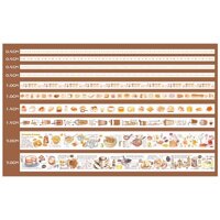 Set Băng Keo Washi Tape Băng Keo Dán Takenote Siêu Đẹp Tách Lẻ 10 Cuộn Hình Dán TIMO WS11TL - 10 cuộn mẫu 10