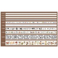 Set Băng Keo Washi Tape Băng Keo Dán Takenote Siêu Đẹp Tách Lẻ 10 Cuộn Hình Dán TIMO WS11TL - 10 cuộn mẫu 6