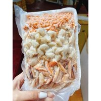 Set bánh canh thịt ghẹ chuẩn Huế (1kg bánh canh + 500g khay thịt ghẹ bóc)