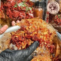 SET BÁNH TRÁNG KHÔ BÒ ME CAY