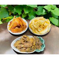 Set Bất khả chiến bại: mix 500g 3 món gừng mật ong tắc, vỏ bưởi và chanh sấy cam thảo