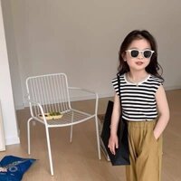 Set bé gái set quần baggy và áo sát nách xinh yêu
