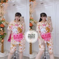 set bijama ngố bigsize