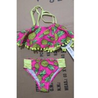Set bikini bơi hoạ tiết dứa mùa hè