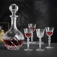 Set bình đựng rượu kèm 4 ly Nachtmann Palais 102968💯🇩🇪