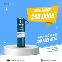 Set Bình Giữ Nhiệt + Ly Cách Nhiệt Vacuum Flask 500ml Inox Cao Cấp (LA122165)