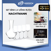 Set bình ly uống rượu Nachtmann Vivendi Premium 93605 Dekantier 5 món gồm 1 bình và 4 ly nội địa Đức GST ELC 520043
