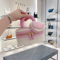 Set bộ 2 túi xách nữ dạng hộp phối màu thời trang