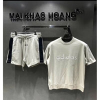 Set bộ abi dat cao su in nổi 2 màu đen trắng chất vải cotton mịn lên from chuAn