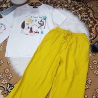 SET BỘ ÁO THUN IN 3D KÈM QUẦN