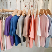 Set Bộ Áo Thun Lạnh Tay Cộc Quần Lửng Chất Cotton Mặc Nhà Cho Bé Trai Bé Gái LuLakids BN20 Cá Tính Năng Động Cho Bé