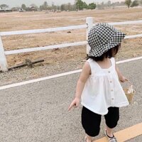 set bộ áo trắng quần đen