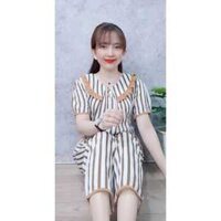 Set bộ B33 - vải linen- dễ thương nữ tính