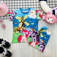 Set Bộ Bé Gái Ngựa Pony Từ 10-42 Kí
