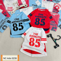 Sét bộ bé trai áo thun phối quần đùi size 8-30kg