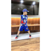 SET BỘ BÉ TRAI BA LỖ NHỆN XANH Giá 140k Hàng coa sẵn giao ngay