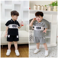 Set bộ cá sấu 1968 bé trai Bernie FASHION