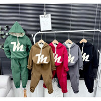 Set bộ cho bé lót nỉ nhung mềm