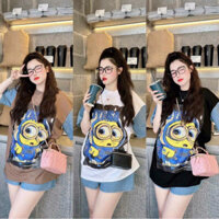 Set bộ cộc tay cộc chân minion bao chất bao đẹp xinhhh