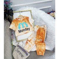 set bộ croptop quần hiphop 7-17kg