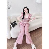 SET BỘ DÀI TAY BÈO ÁO NHÚNG THUN