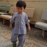 Set bộ đồ đi #chùa #bé #trai từ 10-42kg