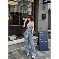 Sét bộ đồ jean nữ fom chuẩn xinh xắn hàng mới về