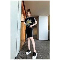 SET BỘ ĐỒ LỬNG HOA CÚC KẾT CƯỜM