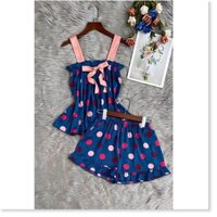 SET BỘ ĐỒ NGỦ NỮ NGẮN SIÊU ĐẸP , CỰC HOT HÈ 2021 NAM LEE STORE