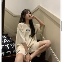 Set bộ đồ unisex mặc nhà in The Dress nam nữ freesize phom rộng thể thao hàn quốc