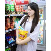 Sét bộ đùi pyjama  kẻ sv