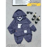 Sét bộ gió thể thao 2 lớp mũ liền của bé trai sai 13-30kg( cao dưới 1m30)