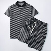 sét bộ hè nam cao cấp bộ đồ đùi nam đẹp