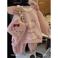 Set bộ hello kitty kèm balo cho bé gái
