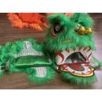 Set bộ lân trẻ em 2 tuổi - 12 tuổi  (đầu lân, đuôi lân, quần lân)