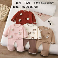 Set Bộ Len mới cho bé gái
