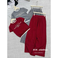 set bộ len phối bo viền